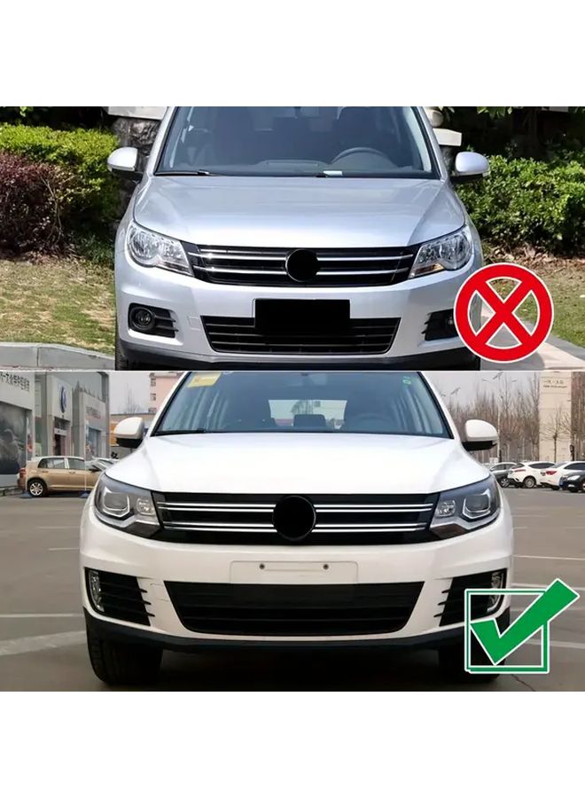 غطاء تقليم حاجب المصباح ذو المظهر الكربوني لفولكس فاجن تيجوان MK1 2011-2016 - Image 3